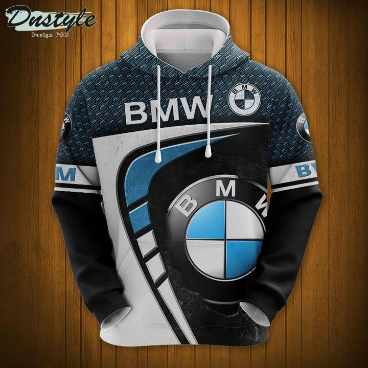 BMW all over print 3d hoodie t-shirt