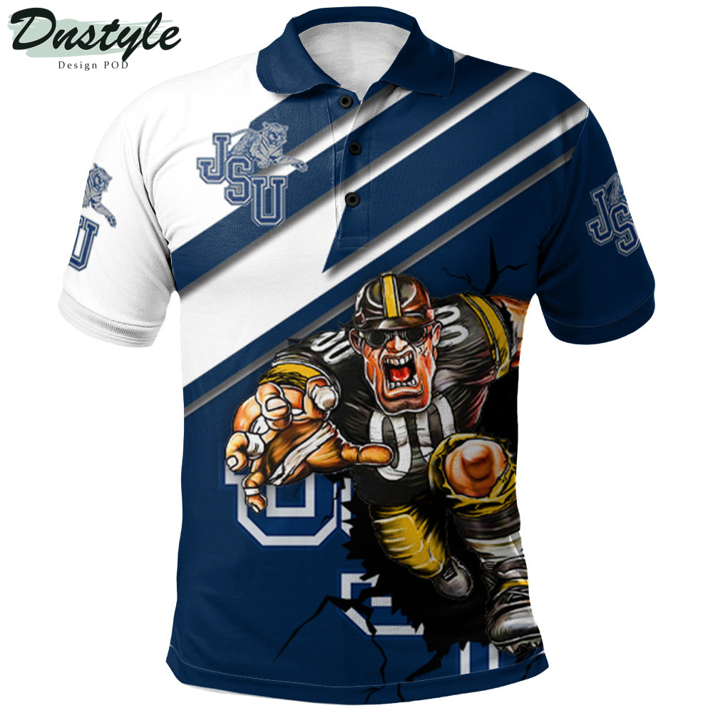 Jackson State Tigers Mascot Polo Shirt