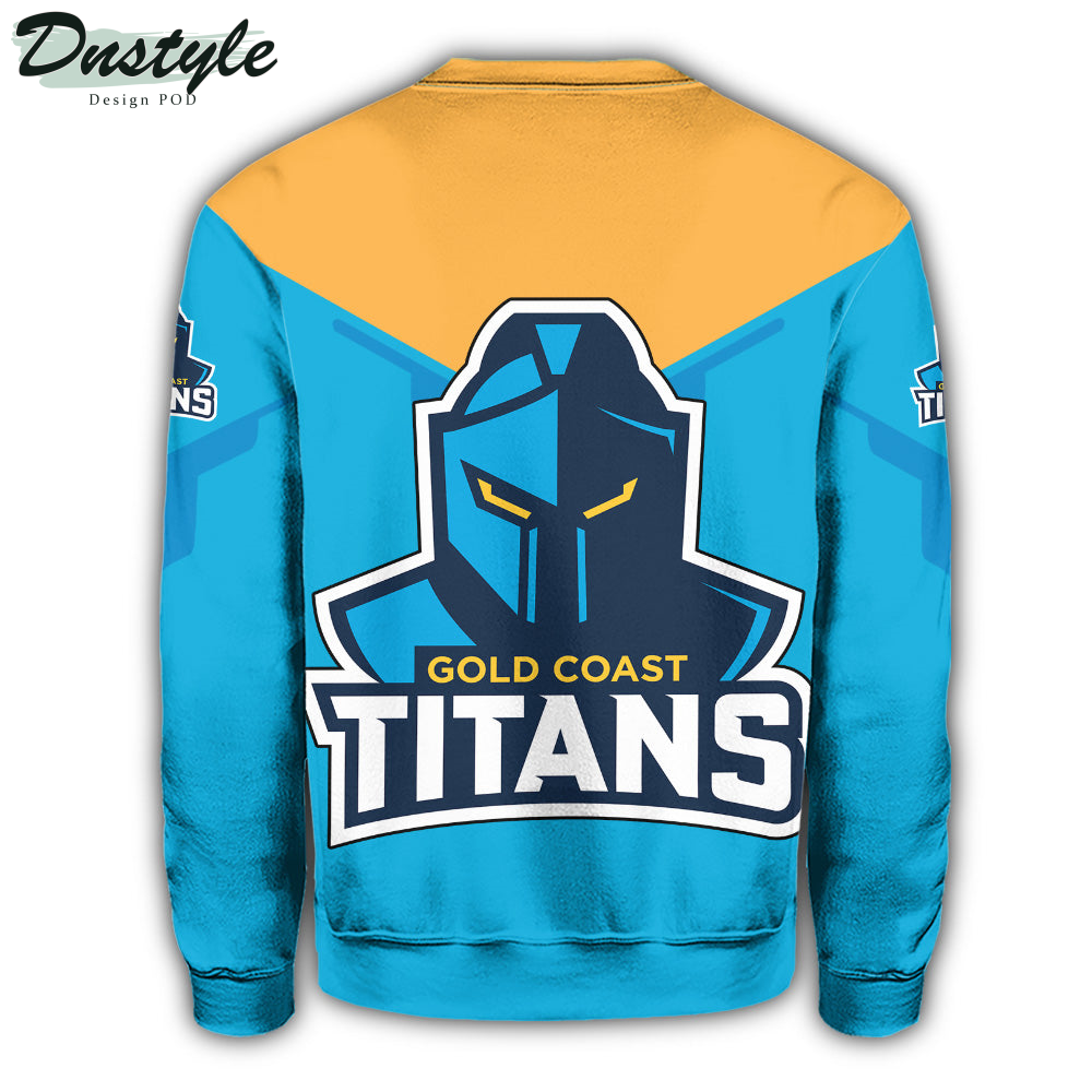 Gold Coast Titans NRL Drinking style Sweatshirt