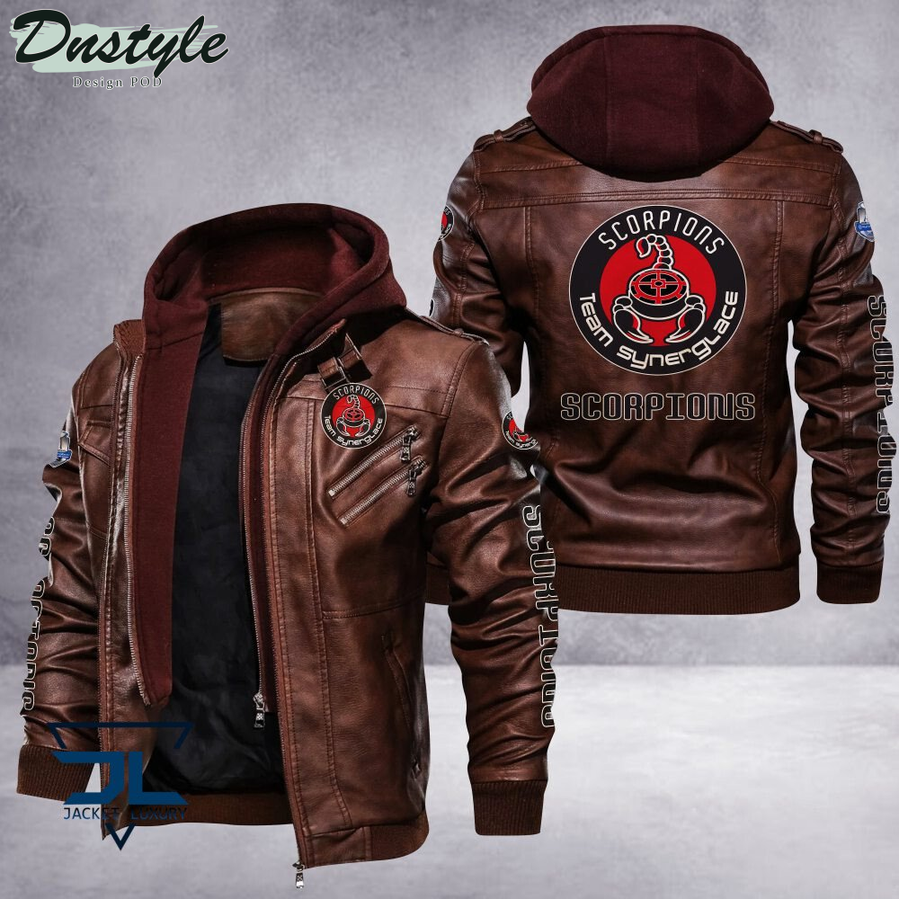 Scorpions de Mulhouse leather jacket