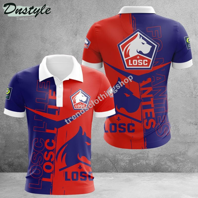 LOSC Lille 3d Polo Shirt