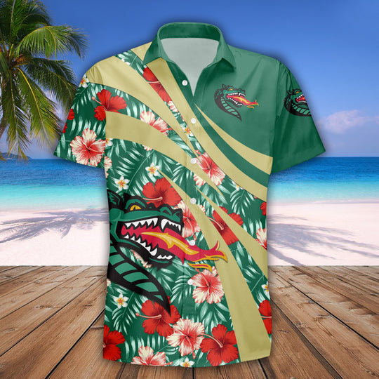 UAB Blazers Hibiscus Sport Hawaiian Shirt