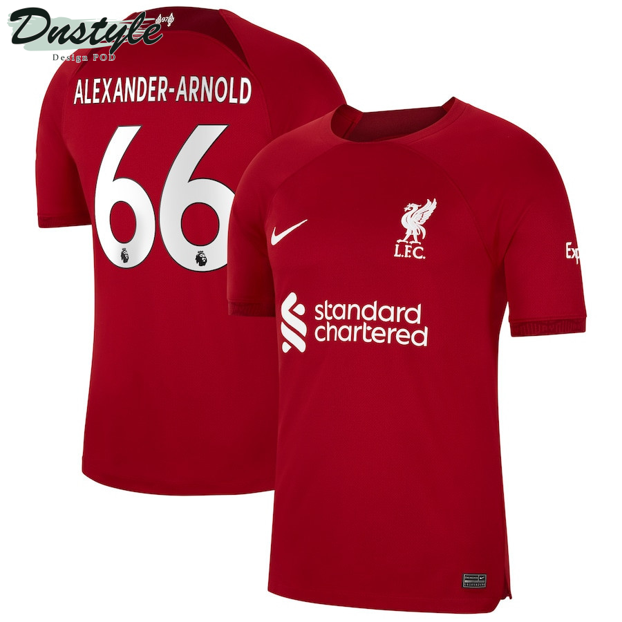 Trent Alexander-Arnold #66 Liverpool Men 2022/23 Home Jersey - Red