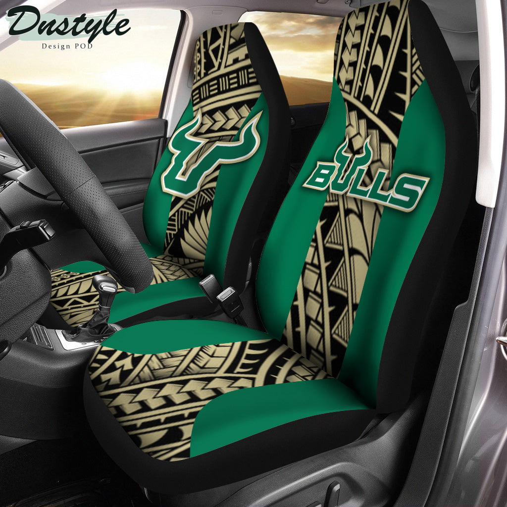 South Florida Bulls Polynesian Car Seat Cover