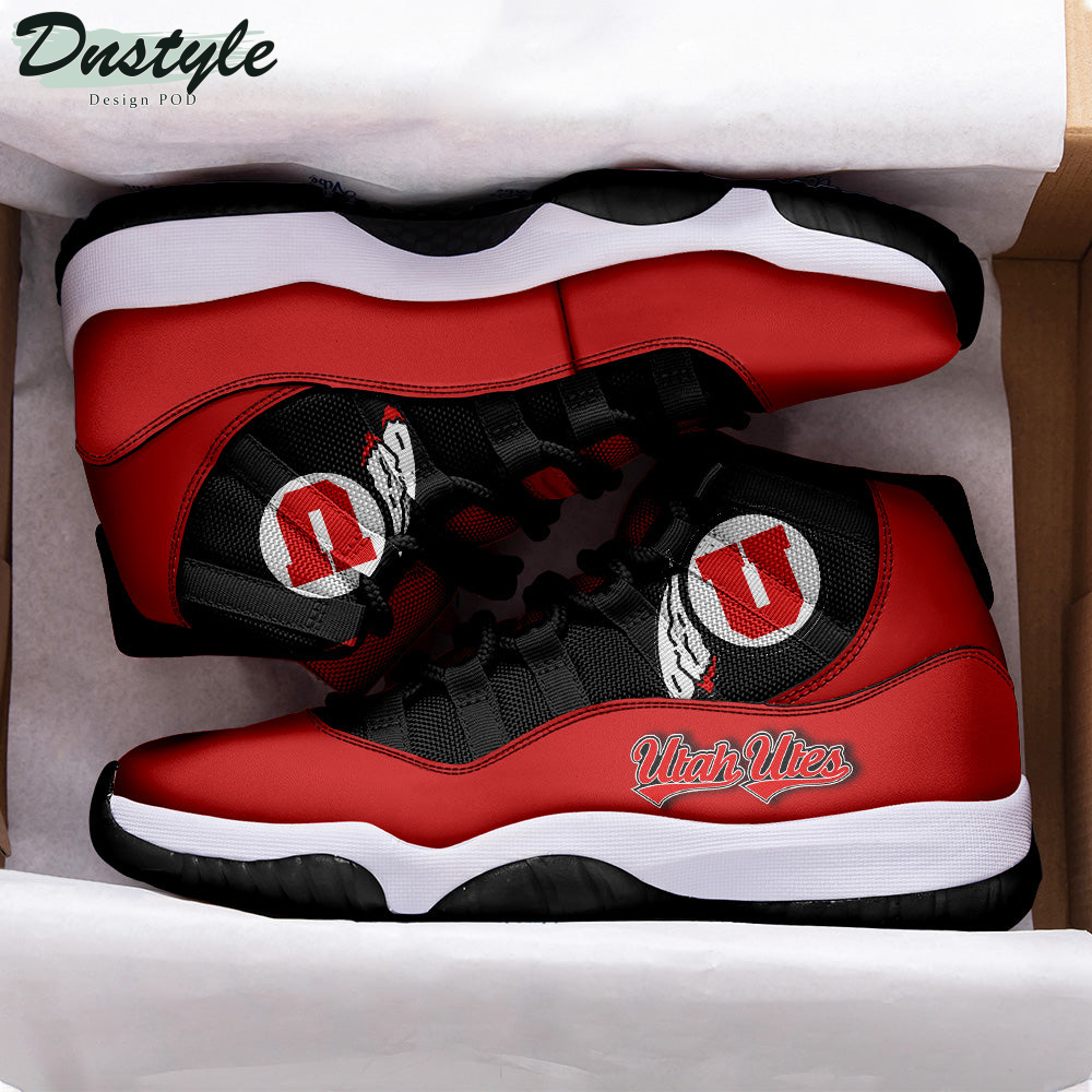 Utah Utes Air Jordan 11 Shoes Sneaker