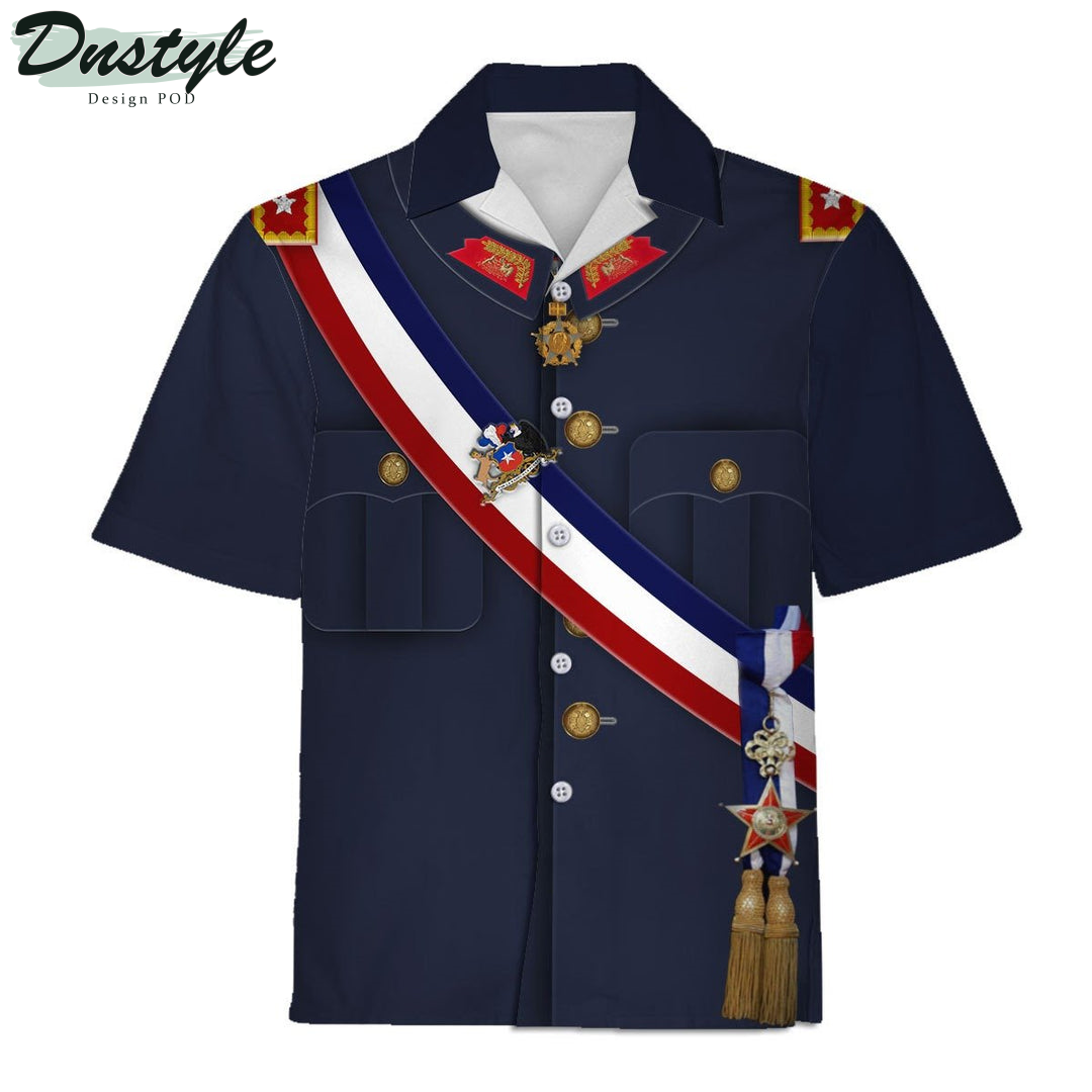 Augusto Pinochet Hawaiian Shirt And Short