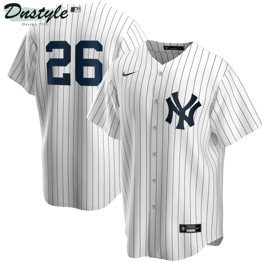 Men's New York Yankees DJ LeMahieu Nike White Home Replica Player Name Jersey