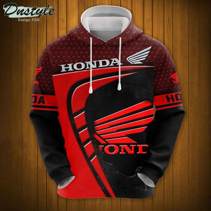 Honda all over print 3d hoodie t-shirt