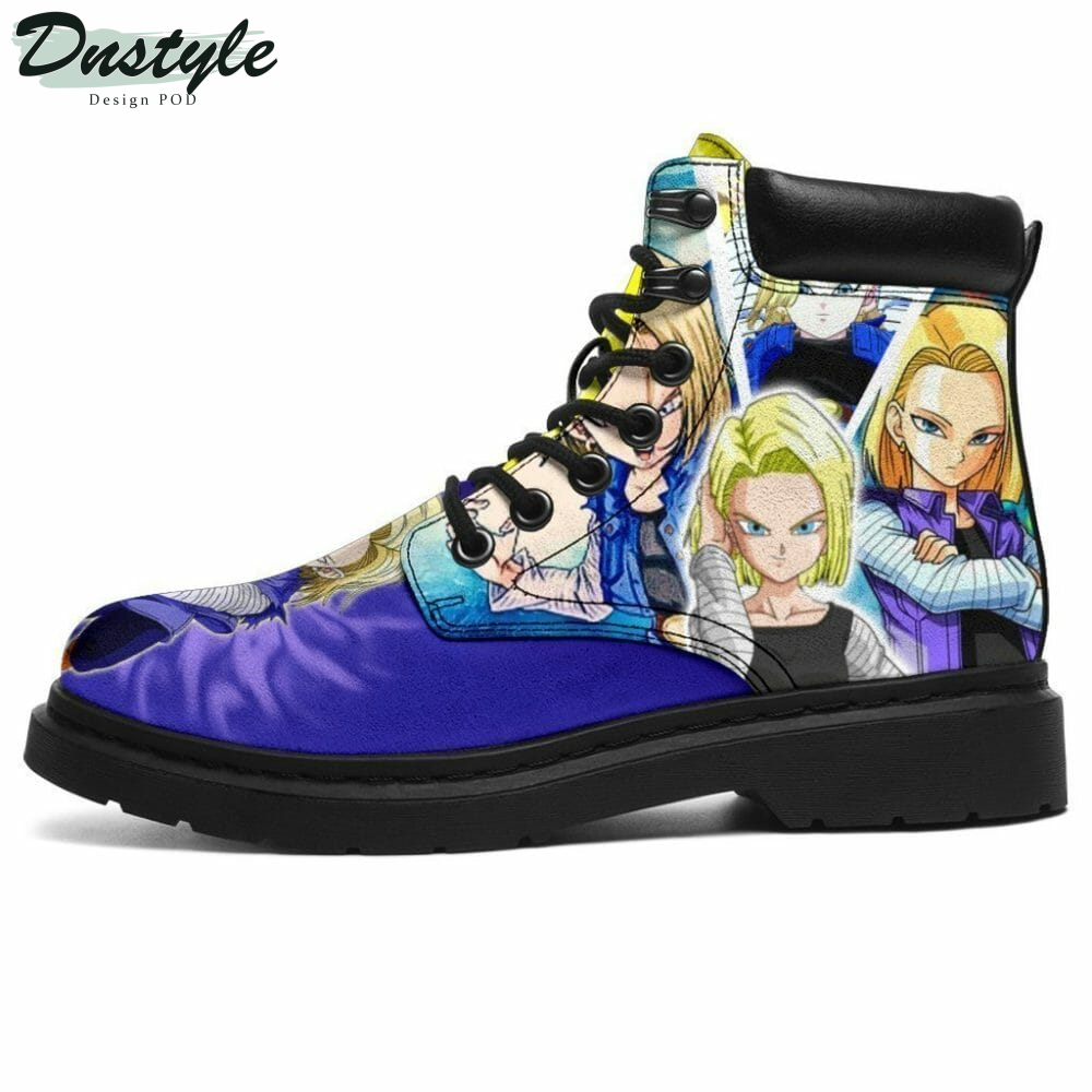 Android 18 Dragon Ball Timberland Boots