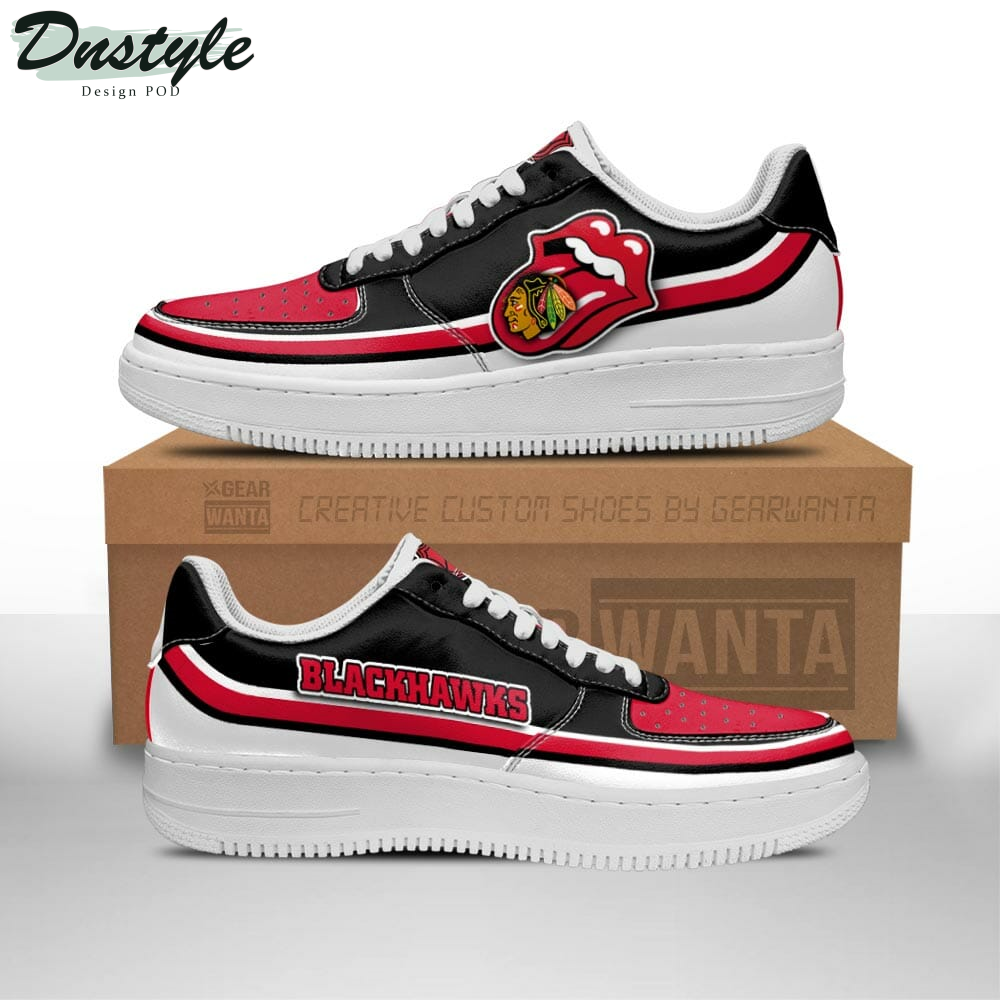 Chicago Blackhawks Air Sneakers Air Force 1 Shoes Sneakers