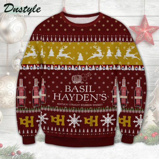Basil Hayden's Ugly Sweater