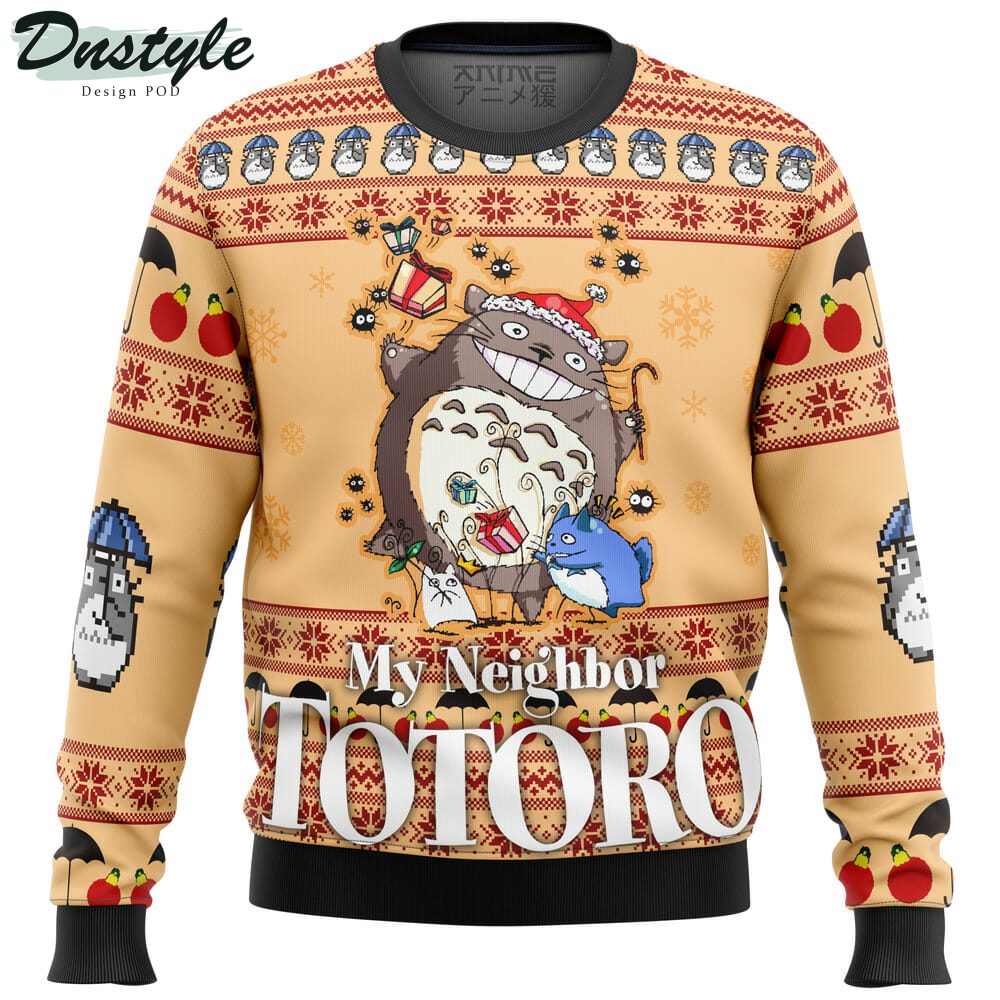 My Neighbor TOTORO Friends Ugly Christmas Sweater