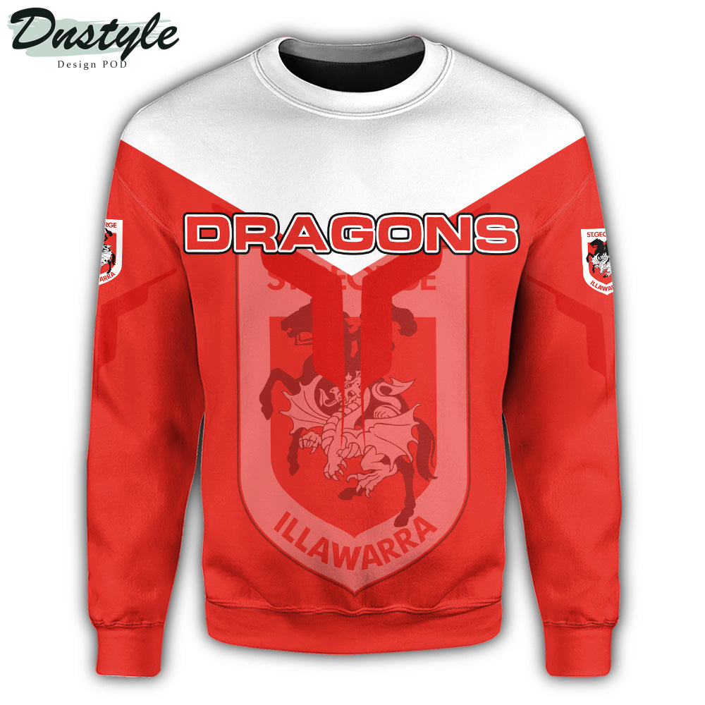 St. George Illawarra Dragons NRL Drinking style Sweatshirt