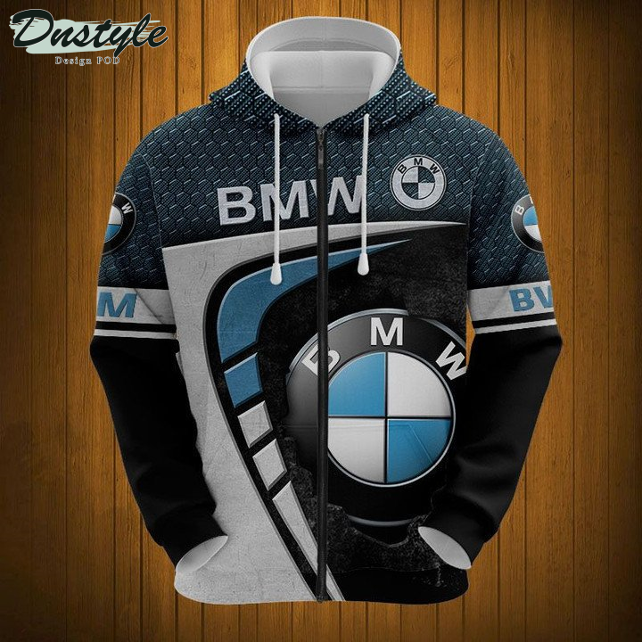 BMW all over print 3d hoodie t-shirt