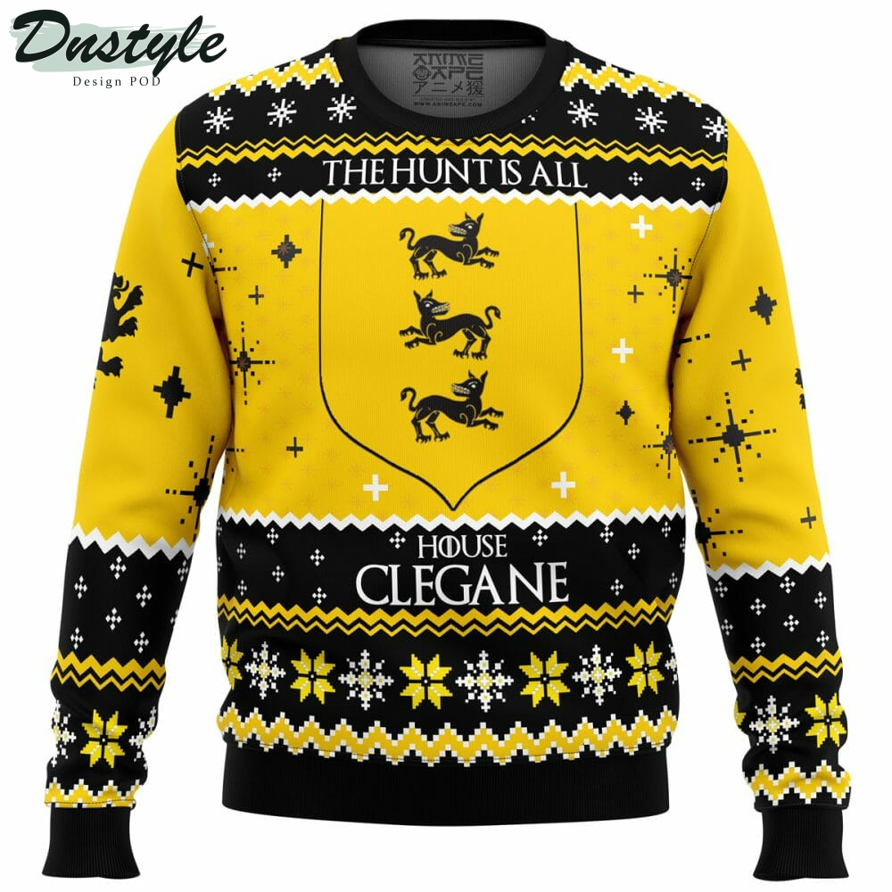 Game of Thrones House Clegane Ugly Christmas Sweater