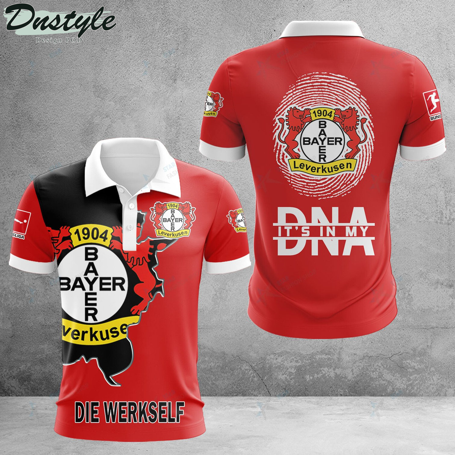 Bayer 04 Leverkusen it's in my DNA polo shirt