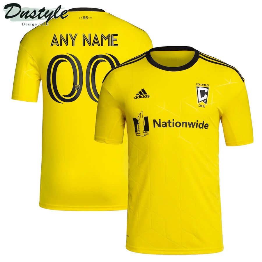 Columbus Crew 2022 Gold Standard Kit Men Custom Jersey - Yellow