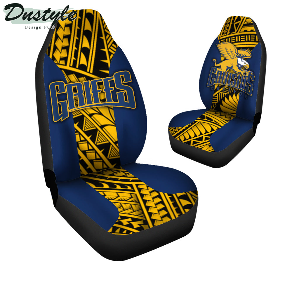 Canisius Golden Griffins Polynesian Car Seat Cover