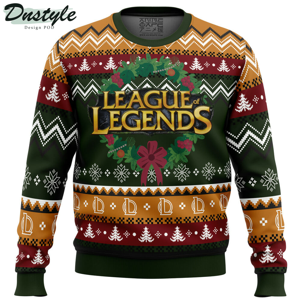 Game on Christmas League of Legends Ugly Christmas Sweater