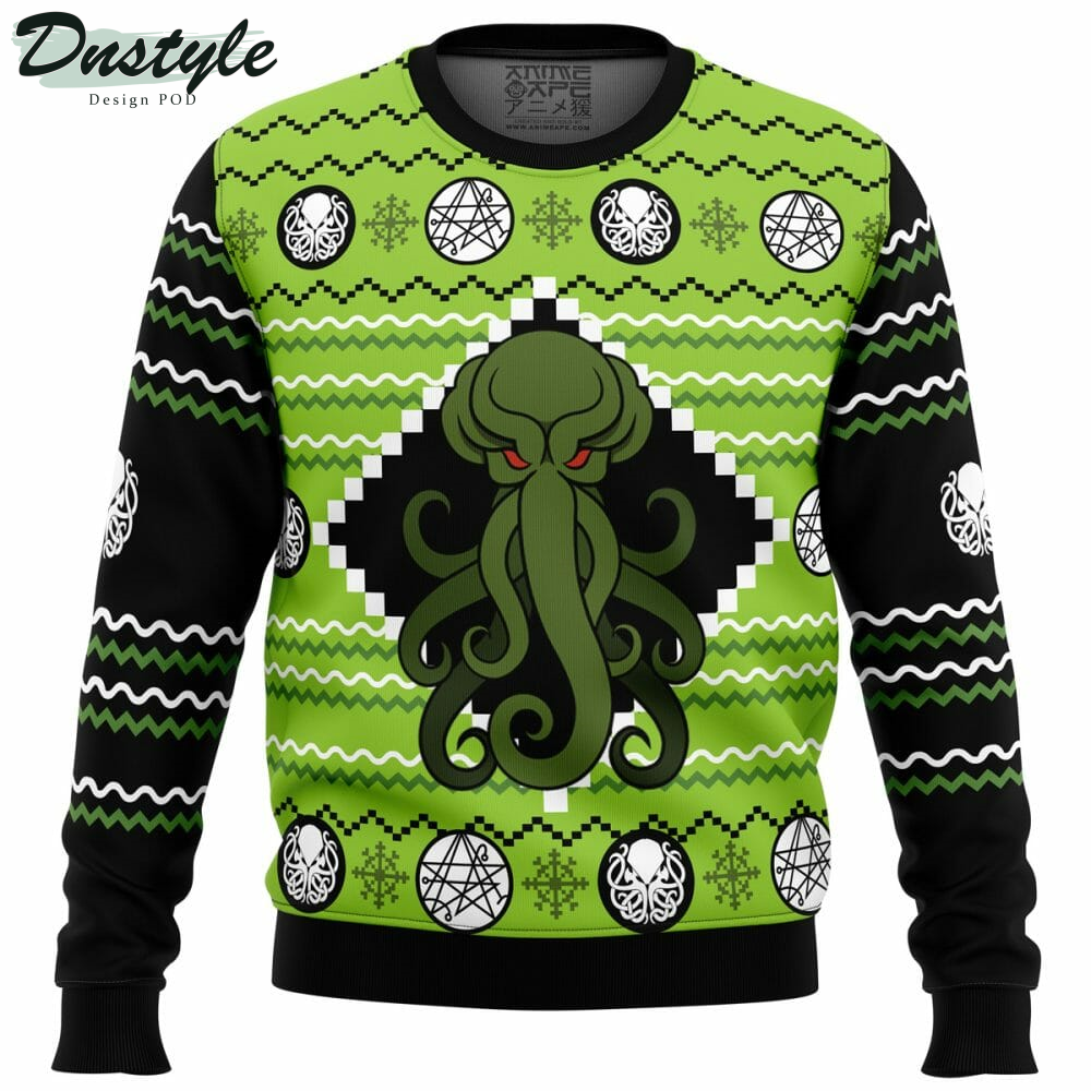 Cthulhu Ugly Christmas Sweater