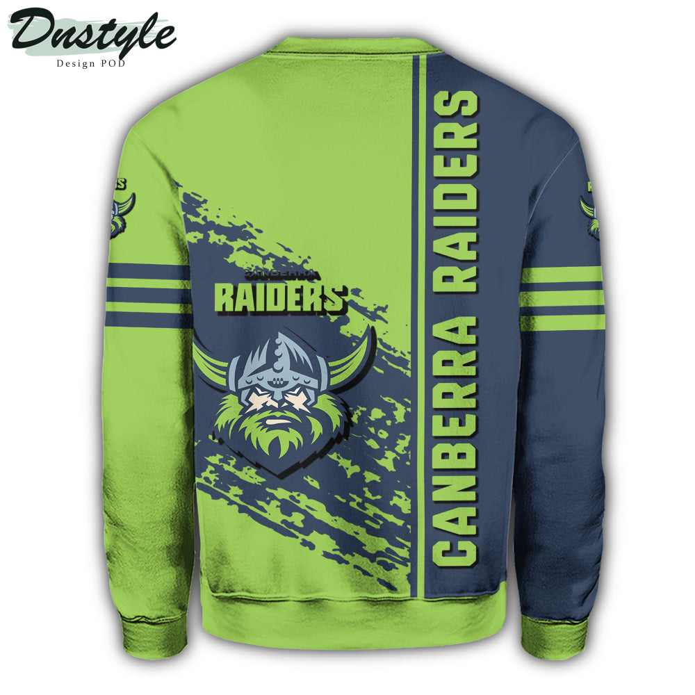 Canberra Raiders NRL Quarter Style Sweatshirt