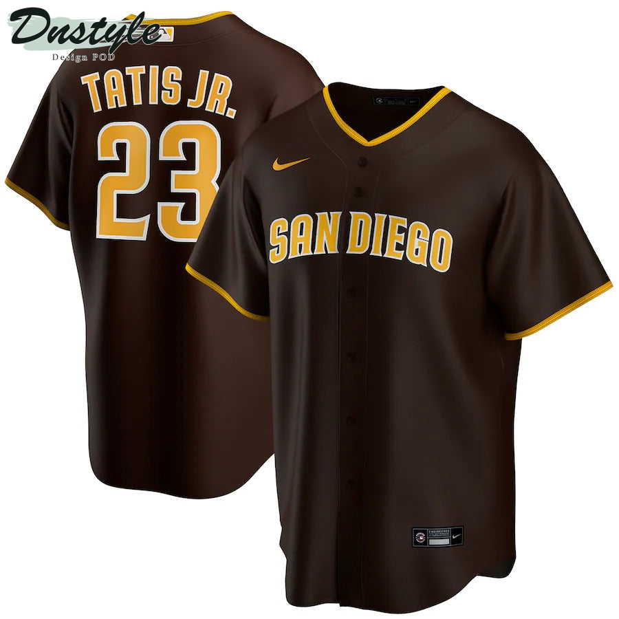 Men's San Diego Padres Fernando Tatis Jr. Nike Brown Alternate Replica Player Jersey