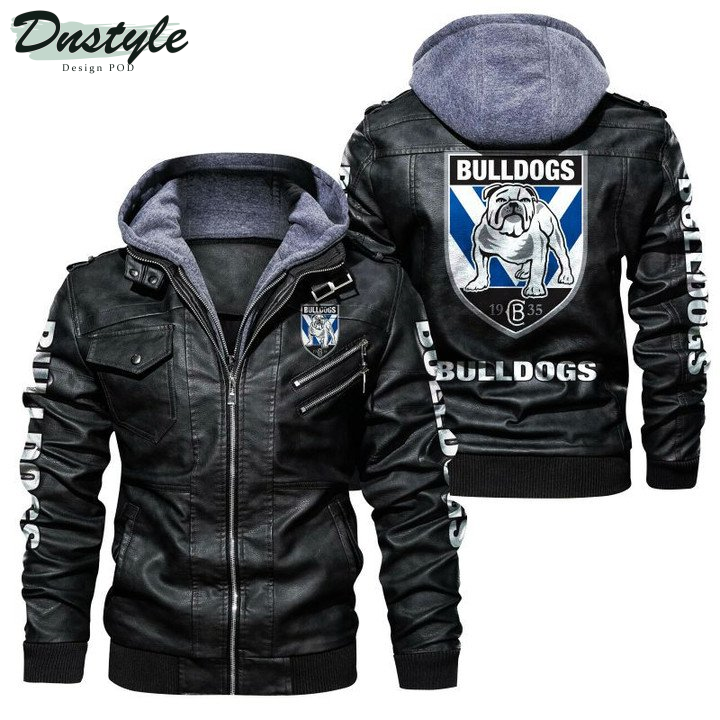 Canterbury Bankstown Bulldogs Leather Jacket