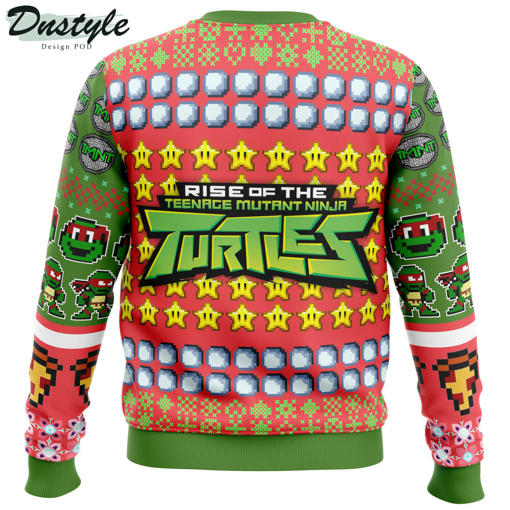 Raphael Rise of the Teenage Mutant Ninja Turtles Ugly Christmas Sweater