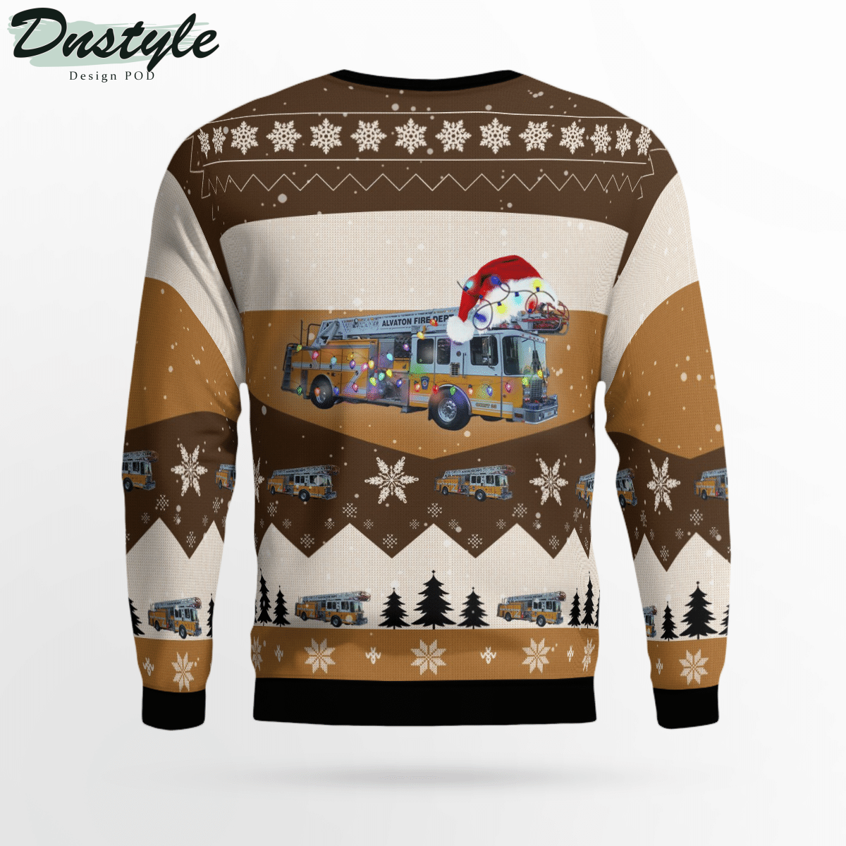 Alvaton Fire Department Ugly Christmas Sweater