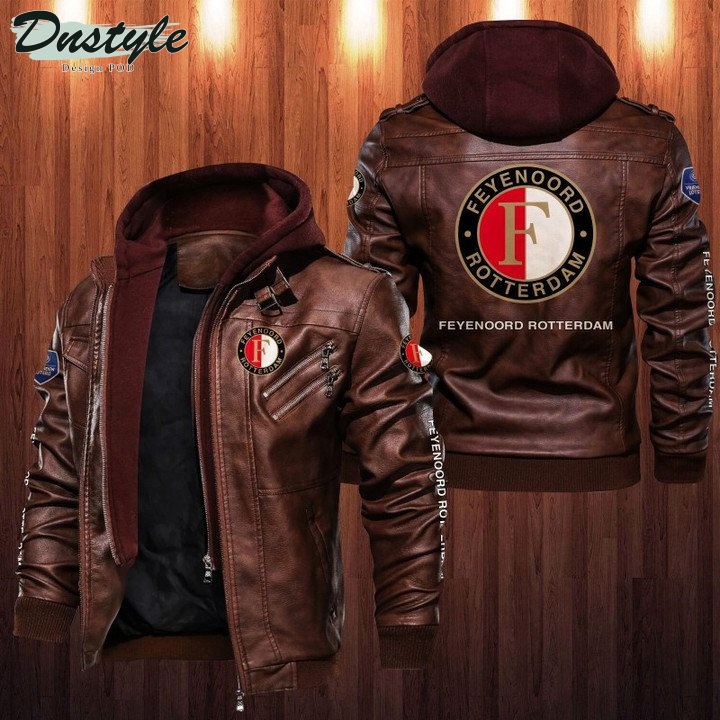Feyenoord Rotterdam Leather Jacket