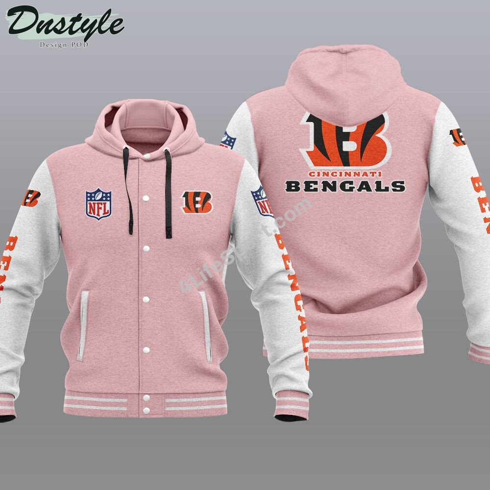 Cincinnati Bengals Hooded Varsity Jacket