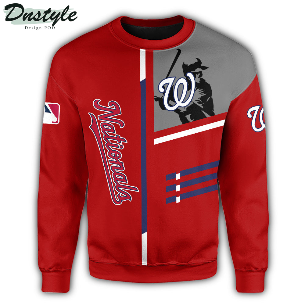 Washington Nationals MLB Personalized Sweatshirt