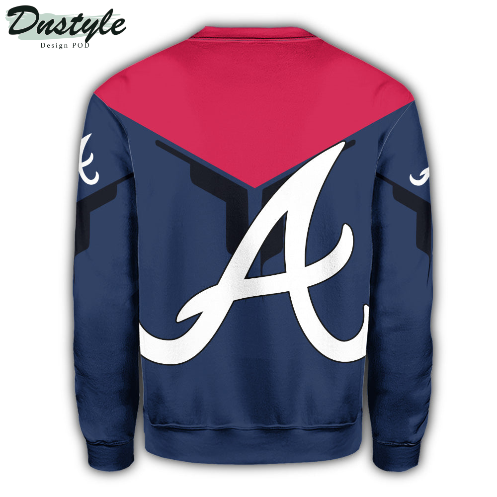 Atlanta Braves MLB Drinking Style Sweatshirt