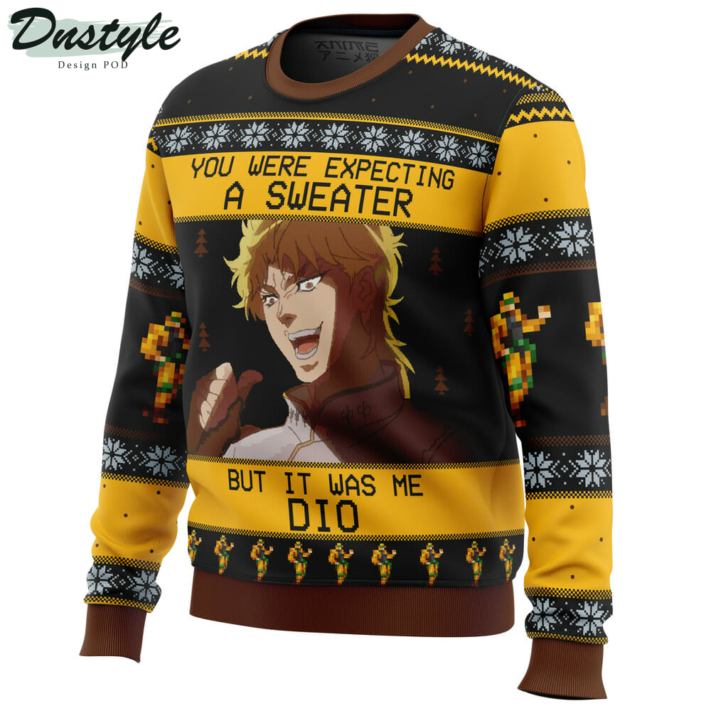 It Was Me Dio Jojo’s Bizarre Adventure Ugly Christmas Sweater