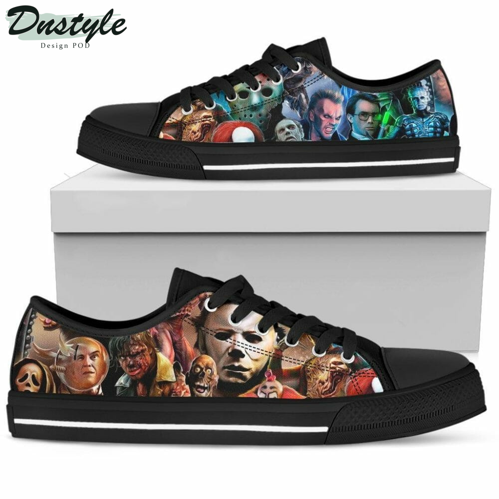 Horror Characters Horror Movies Low Top Shoes Sneakers