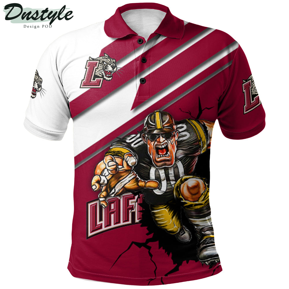 Lafayette Leopards Mascot Polo Shirt