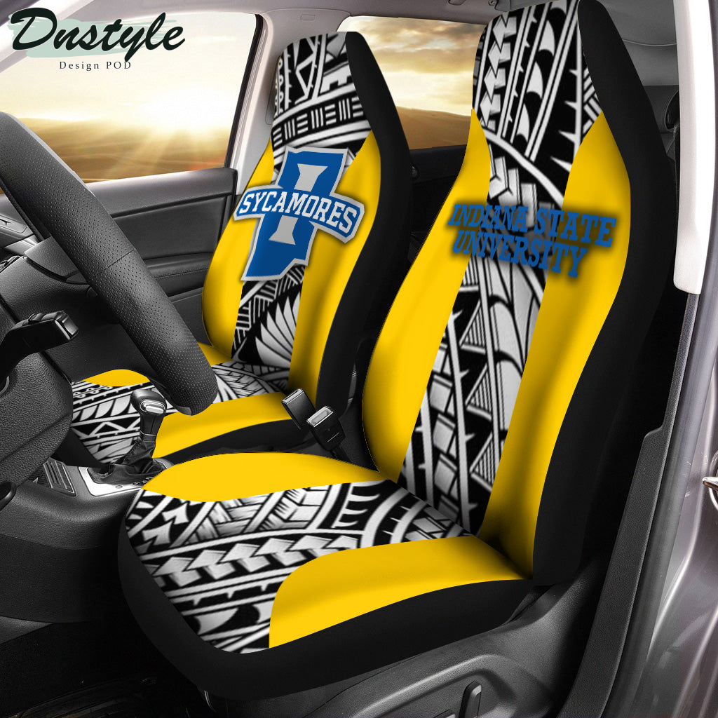 Indiana State Sycamores Polynesian Car Seat Cover