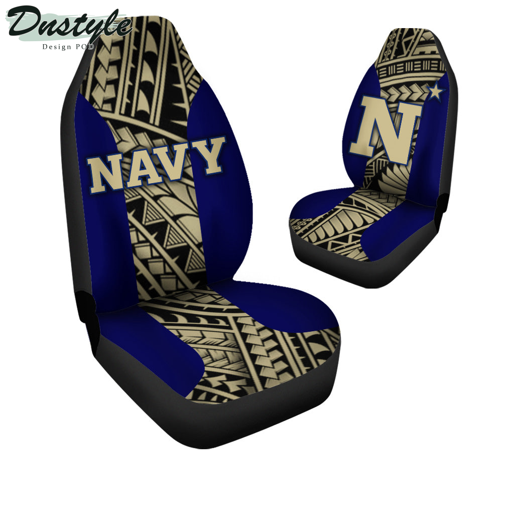 Navy Midshipmen Polynesian Car Seat Cover