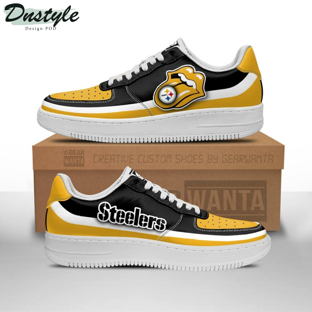 Pittsburgh Steelers Air Sneakers Air Force 1 Shoes Sneakers