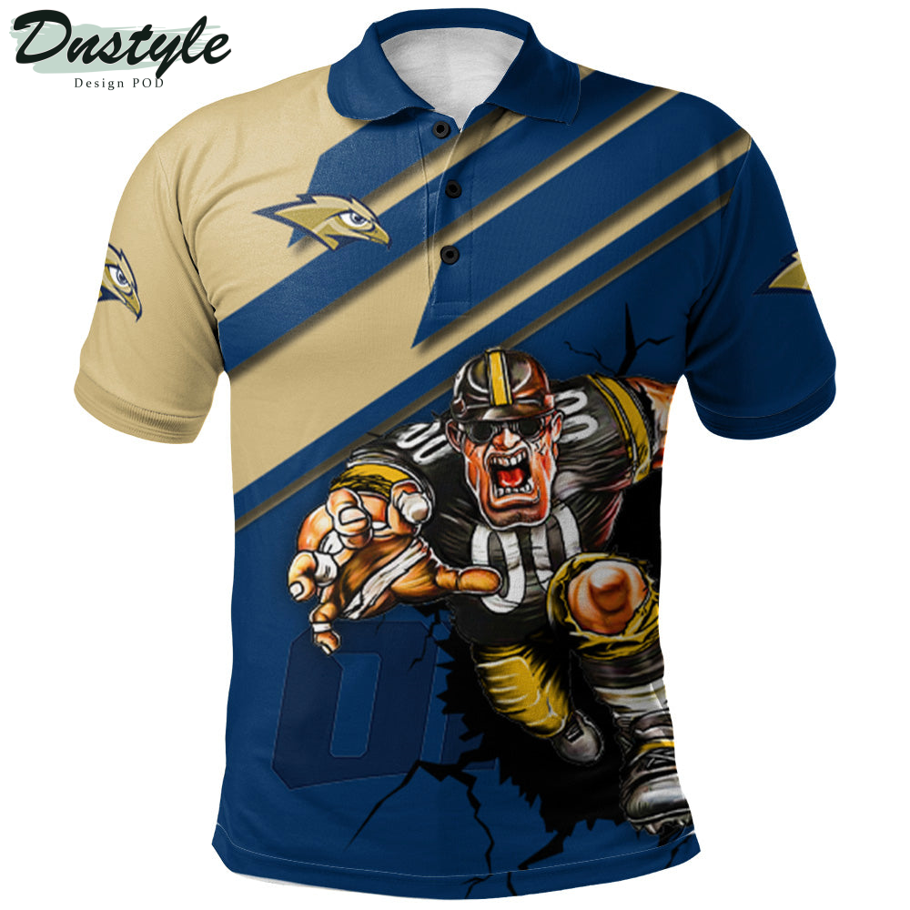 Oral Roberts Golden Eagles Mascot Polo Shirt