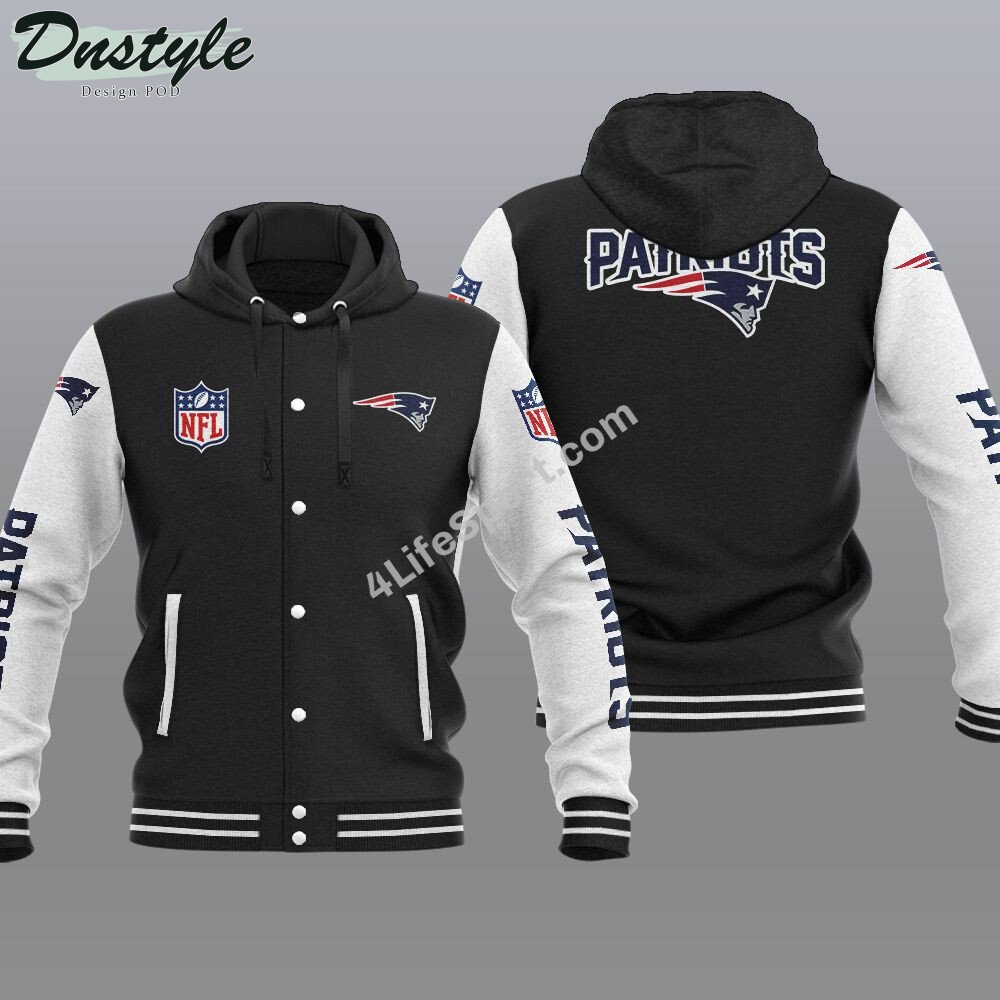 New England Patriots Hooded Varsity Jacket