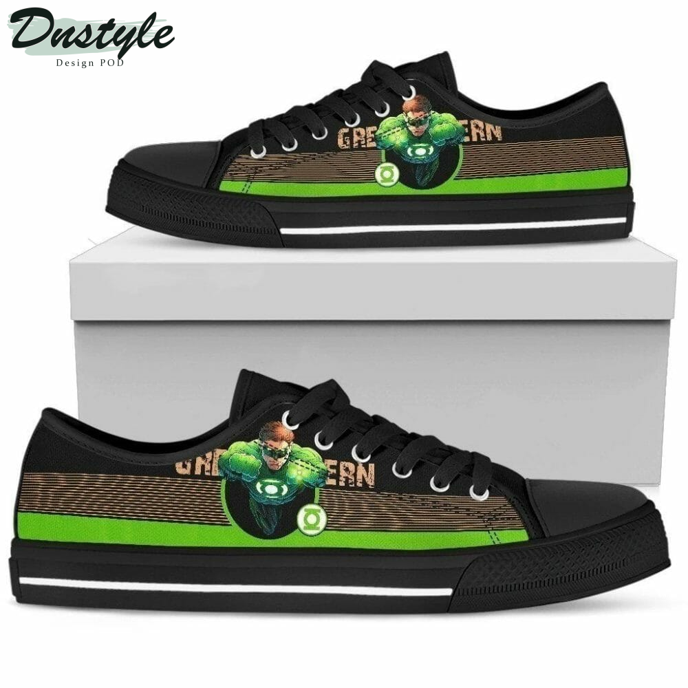 Green Lantern Low Top Shoes Sneakers
