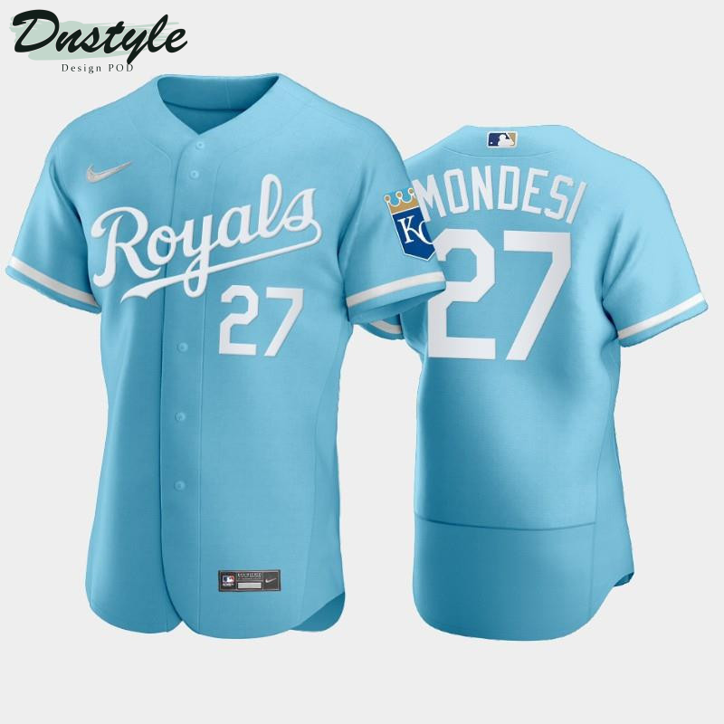 Adalberto Mondesi 27 Kansas City Royals 2022 Powder Blue Men's Jersey MLB Jersey