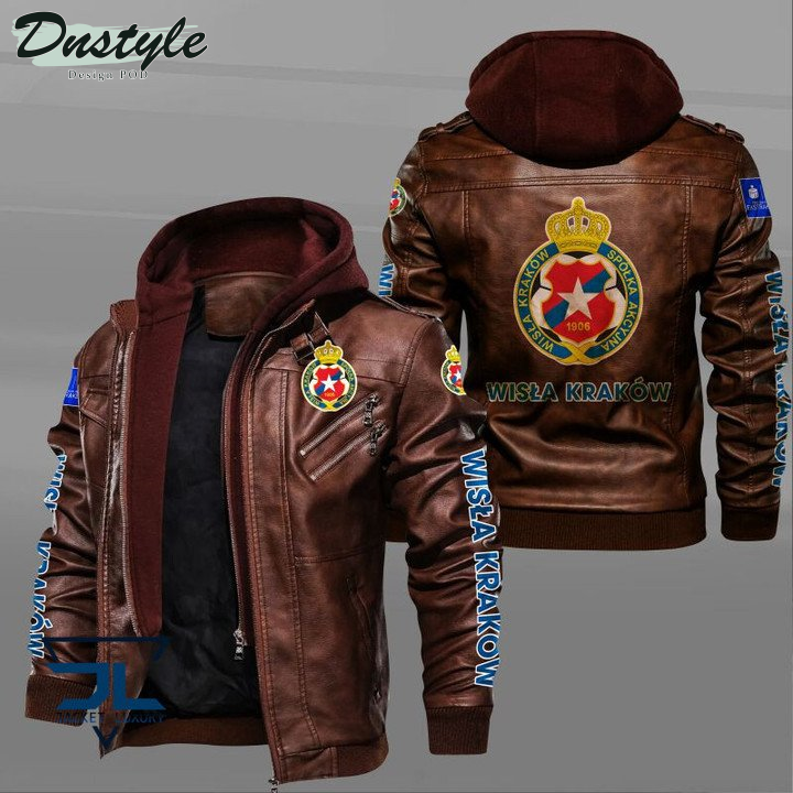 Wisła Kraków leather jacket