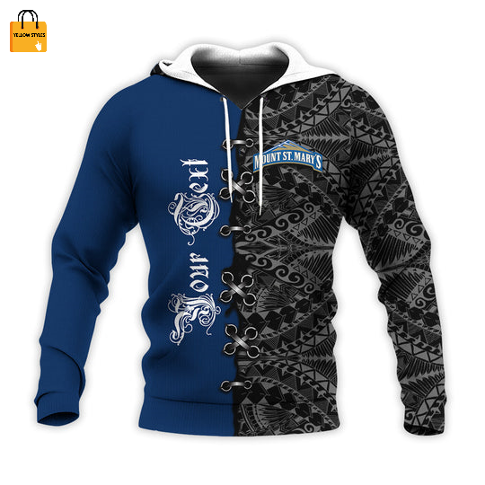 Mount St. Mary’s Mountaineers 3d Hoodie