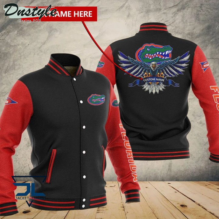 Florida Gators Custom Name Baseball Jacket