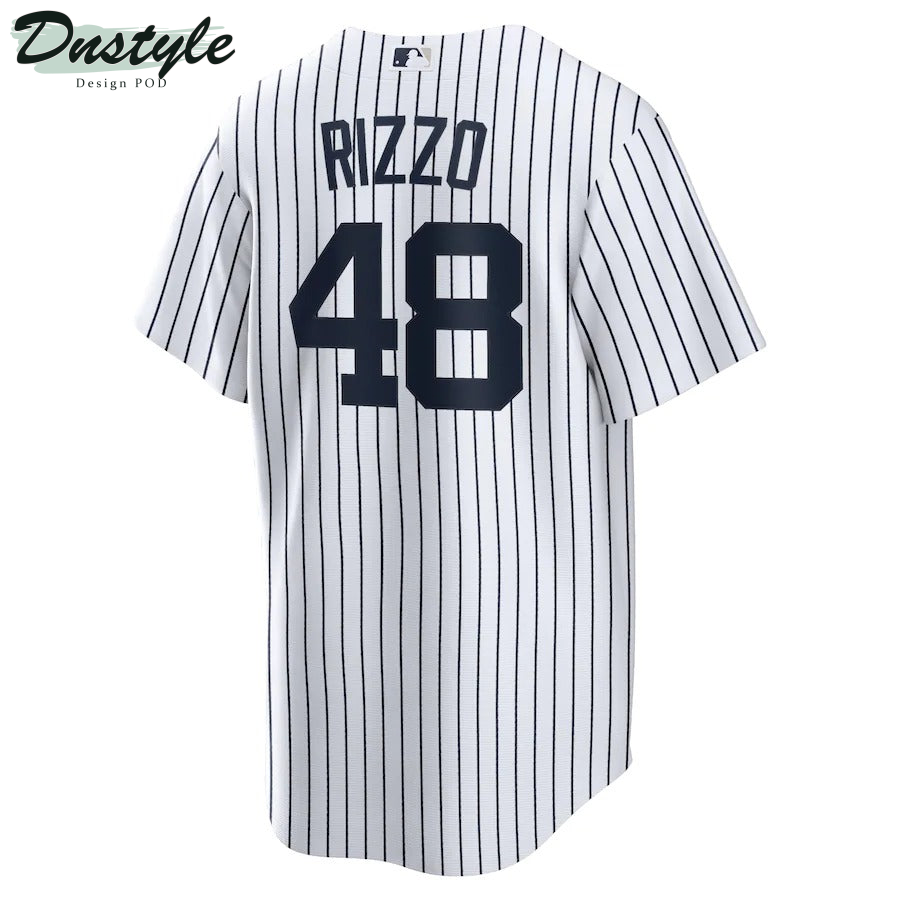 Men’s New York Yankees Anthony Rizzo Nike White Home Official Replica Player Jersey