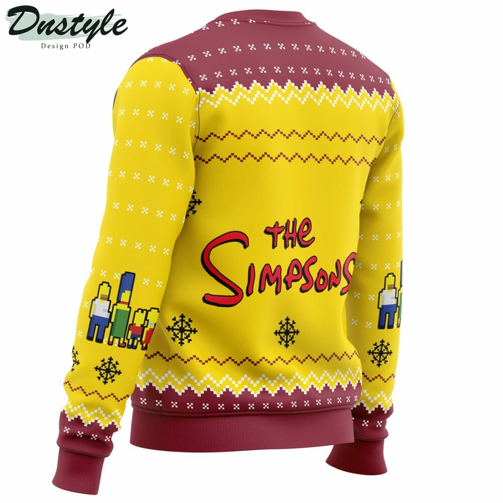 Worst Xmas Ever The Simpsons Ugly Christmas Sweater