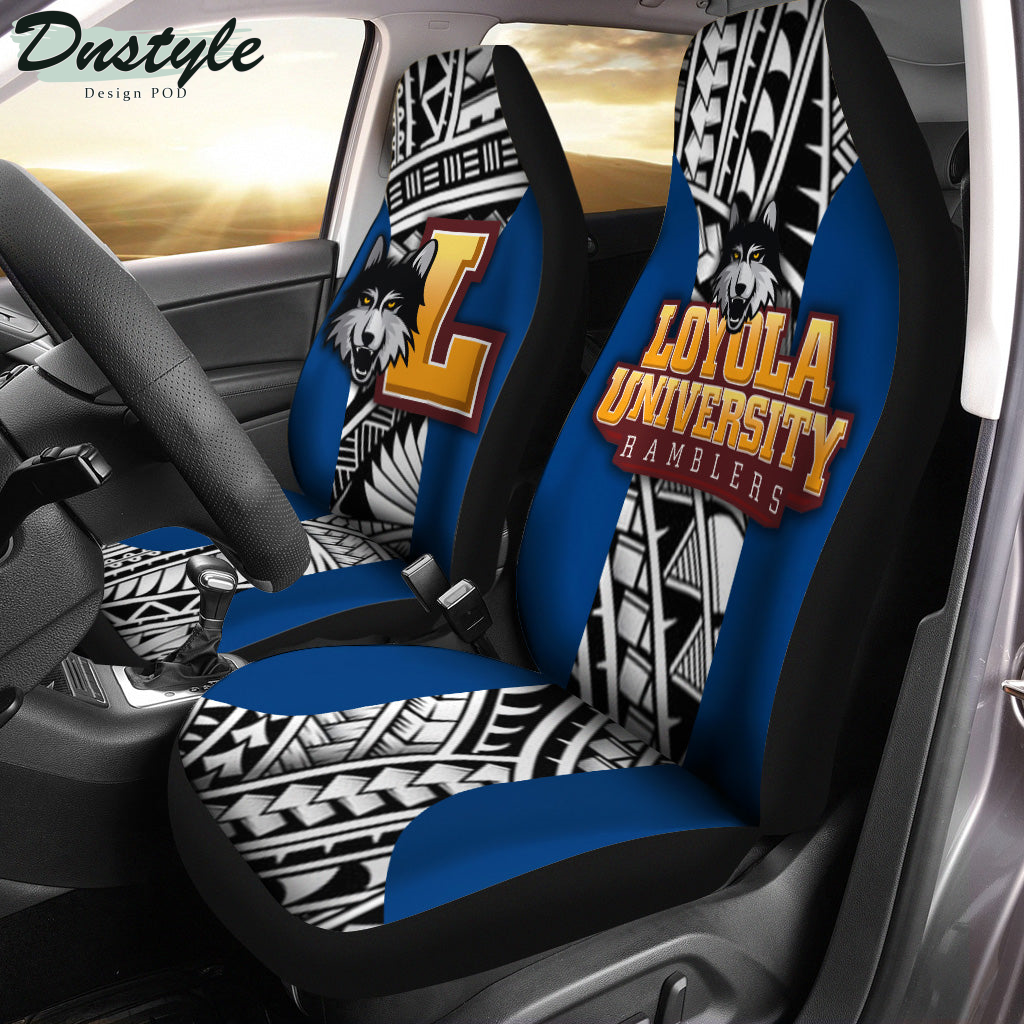 Loyola Ramblers Polynesian Car Seat Cover