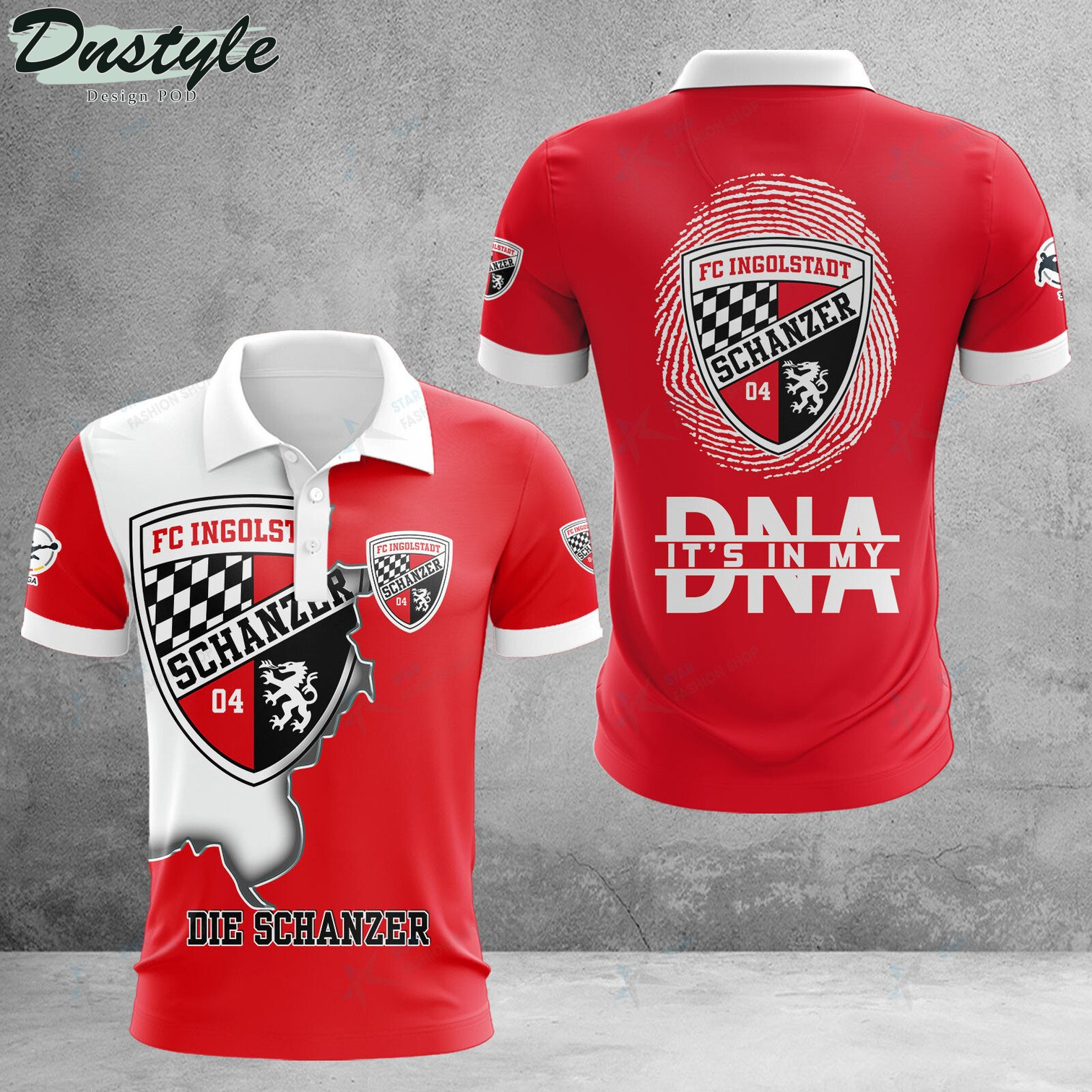 FC Ingolstadt it's in my DNA polo shirt